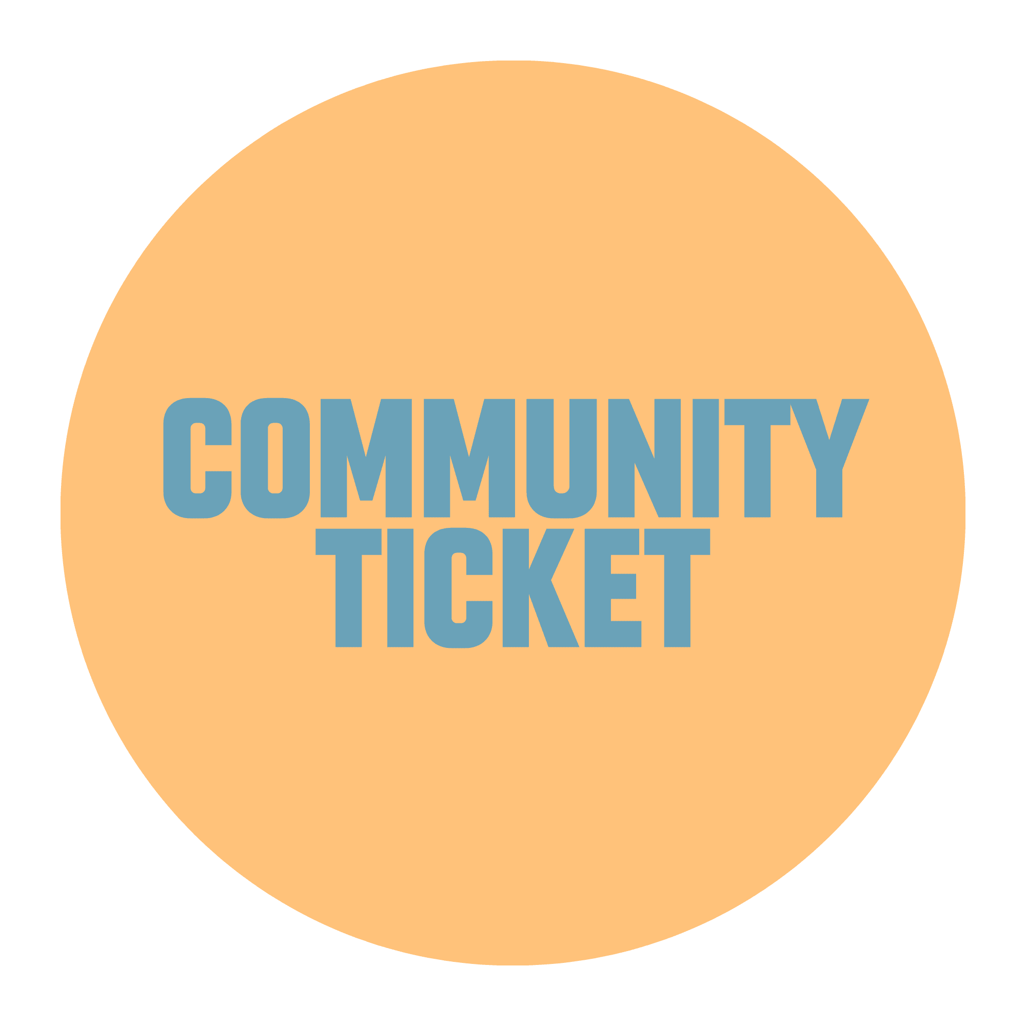 COMMUNITY TICKET
